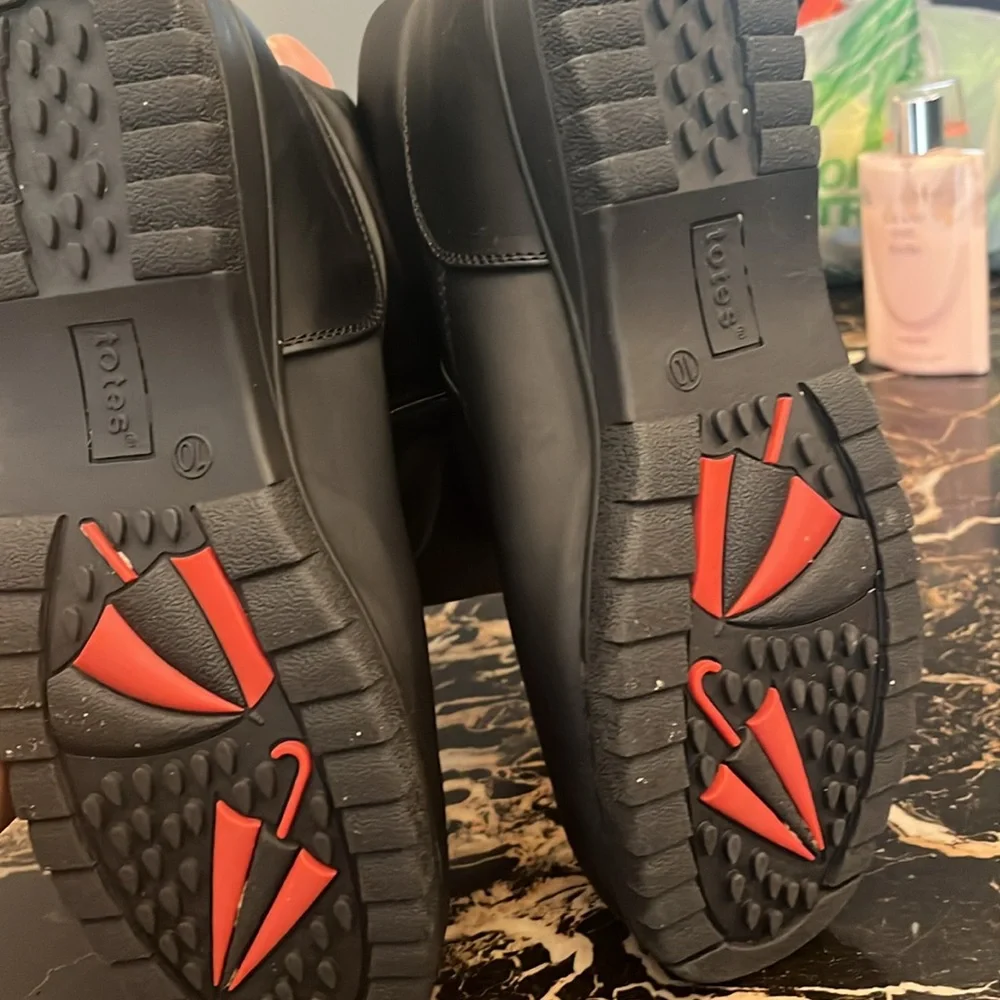 Totes Black Winter Boots never worn - Picture 3 of 3